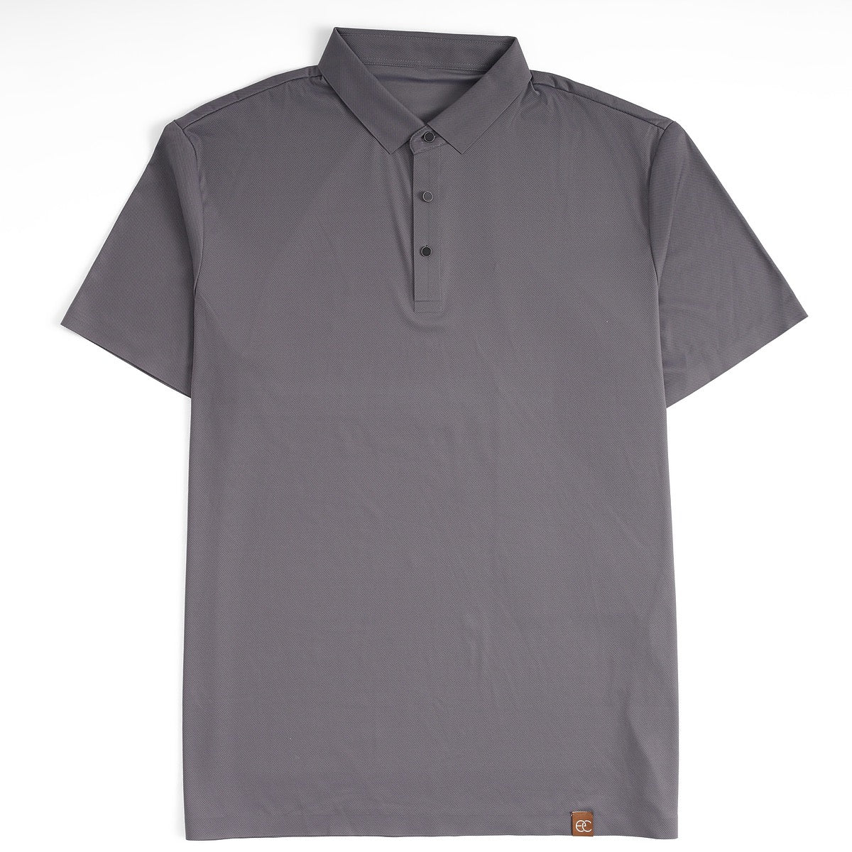 Men's Polo Shirt Minimalist Short-Sleeve Collared Regular Fit Casual Smart-Casual Everyday Golf Sport Versatile Brennan