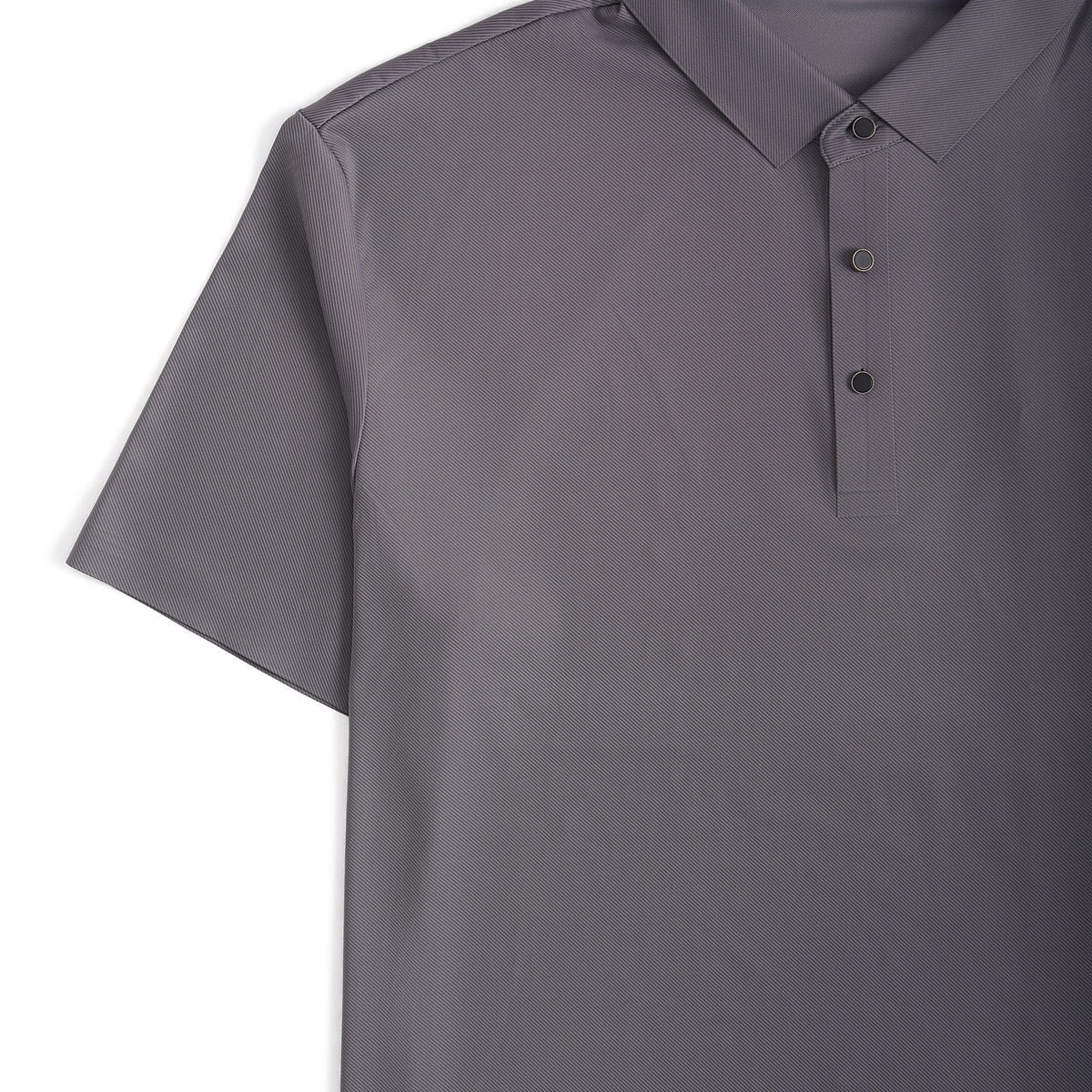 Men's Polo Shirt Minimalist Short-Sleeve Collared Regular Fit Casual Smart-Casual Everyday Golf Sport Versatile Brennan