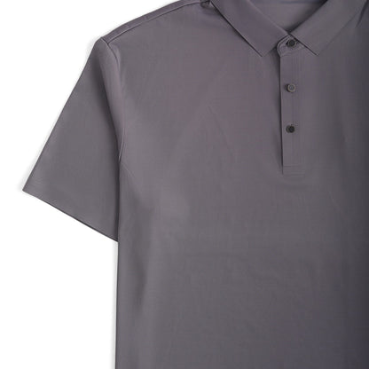 Men's Polo Shirt Minimalist Short-Sleeve Collared Regular Fit Casual Smart-Casual Everyday Golf Sport Versatile Brennan
