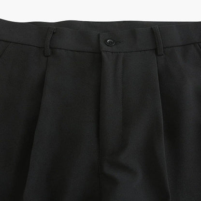 Men's Fitted Trousers Tailored Style Smart-Casual Office Wear