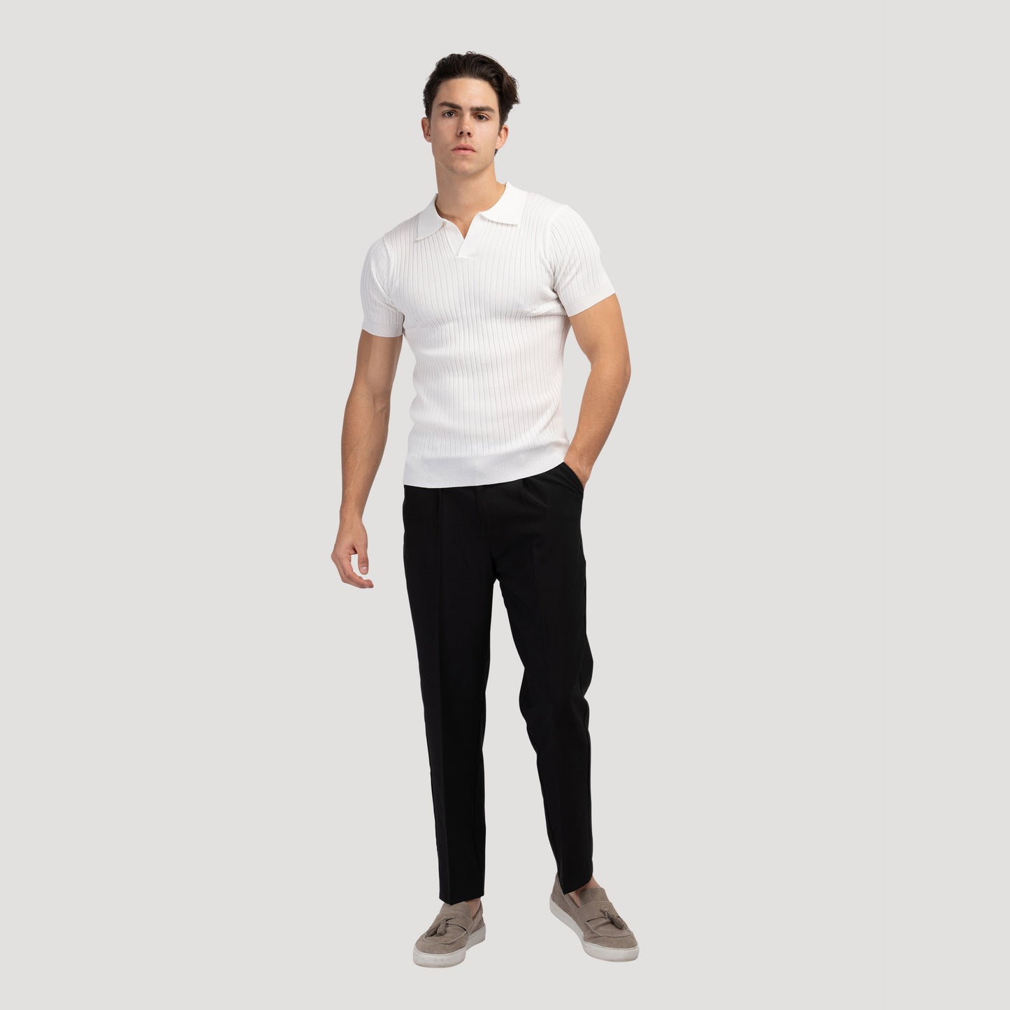 Men's Casual Polo Shirt Short-Sleeve Collared Relaxed Fit Everyday Wear
