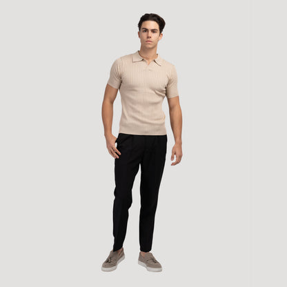 Men's Casual Polo Shirt Short-Sleeve Collared Relaxed Fit Everyday Wear