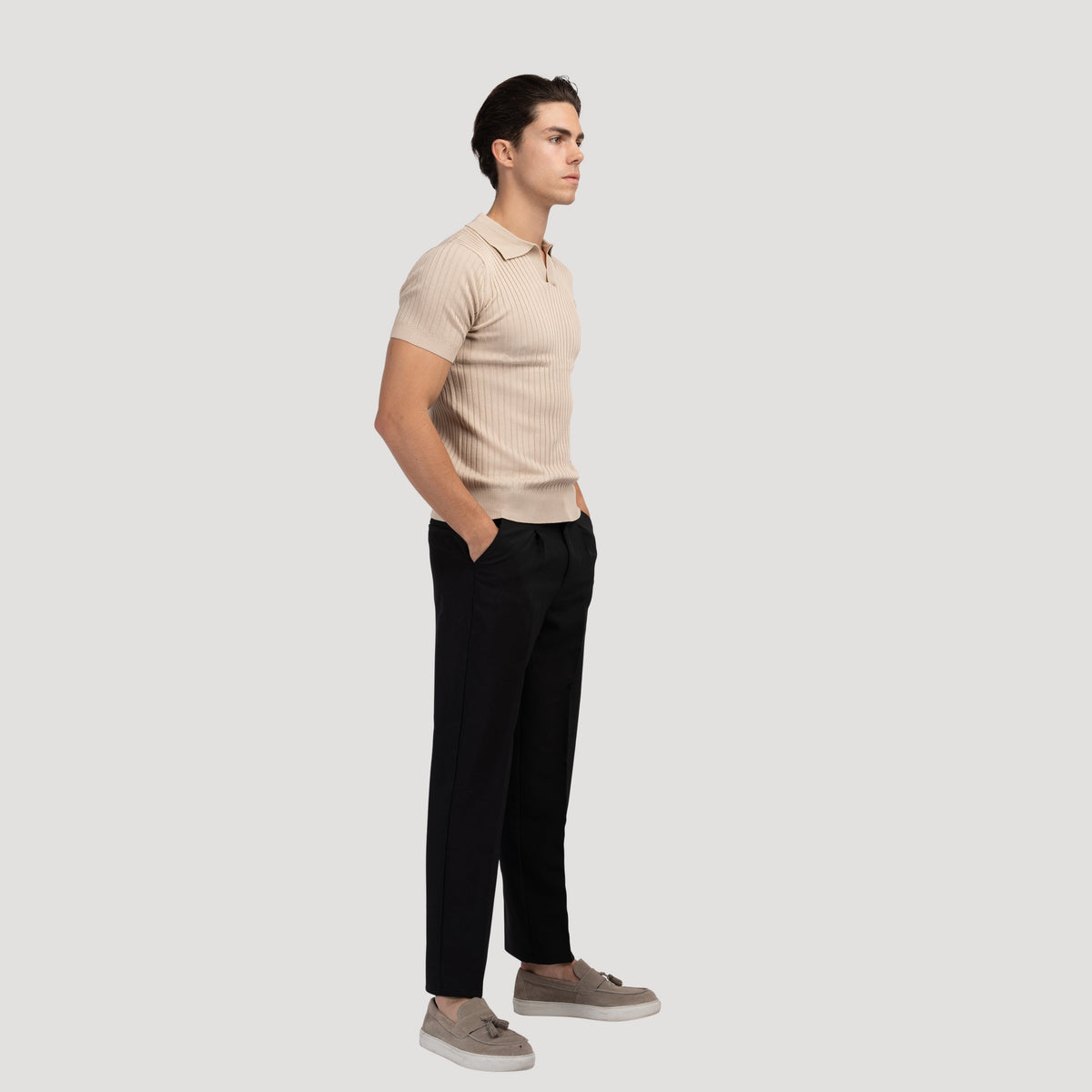 Men's Casual Polo Shirt Short-Sleeve Collared Relaxed Fit Everyday Wear