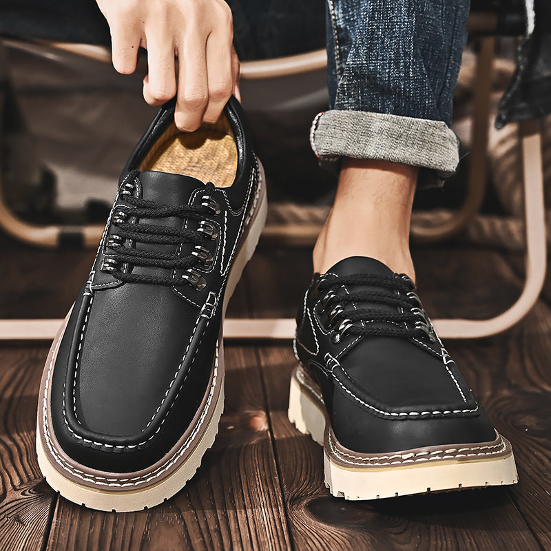 Men's Classic Lace-Up Dress Shoes Timeless Design Formal Occasion Versatile