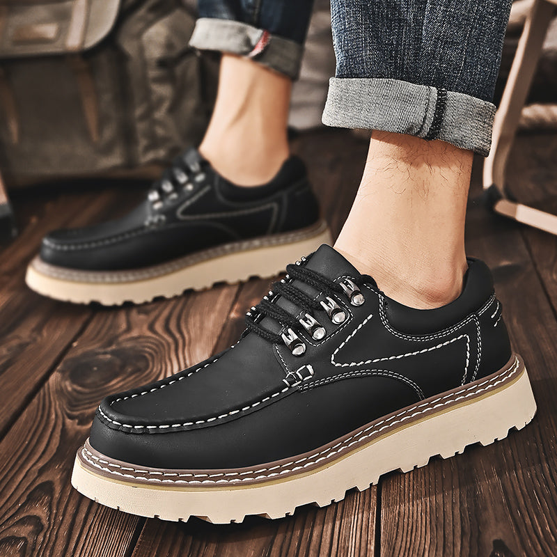 Men's Classic Lace-Up Dress Shoes Timeless Design Formal Occasion Versatile