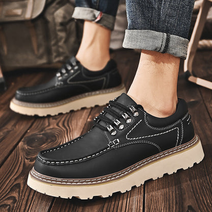 Men's Classic Lace-Up Dress Shoes Timeless Design Formal Occasion Versatile