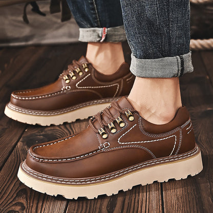 Men's Classic Lace-Up Dress Shoes Timeless Design Formal Occasion Versatile