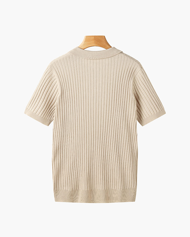 Men's Casual Polo Shirt Short-Sleeve Collared Relaxed Fit Everyday Wear