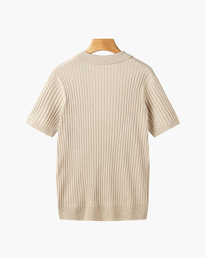 Men's Casual Polo Shirt Short-Sleeve Collared Relaxed Fit Everyday Wear
