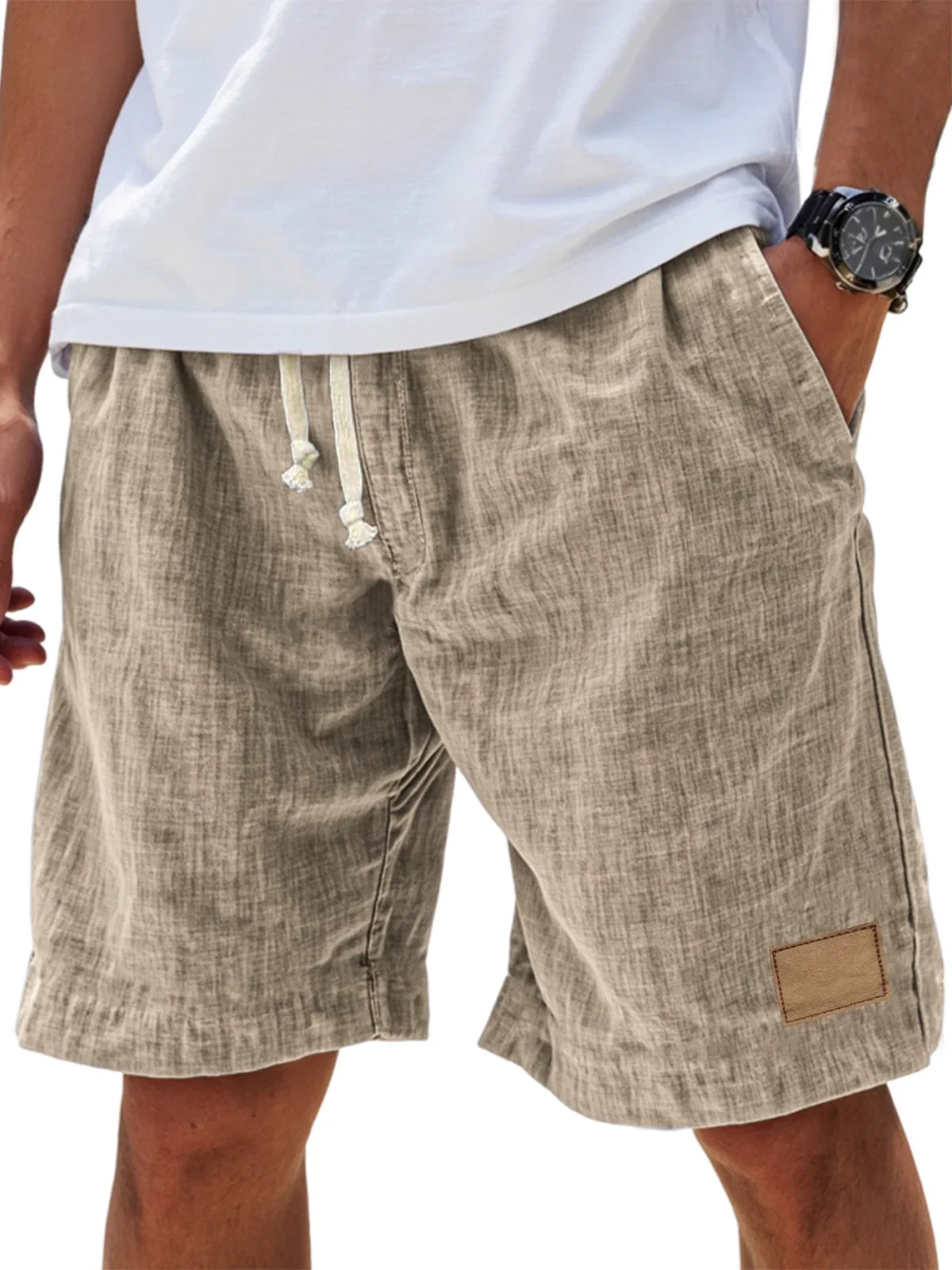 Men's Casual Drawstring Shorts Relaxed Fit Lightweight Versatile Everyday
