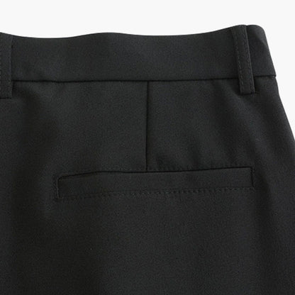 Men's Fitted Trousers Tailored Style Smart-Casual Office Wear