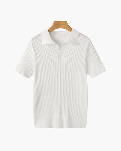 Men's Casual Polo Shirt Short-Sleeve Collared Relaxed Fit Everyday Wear