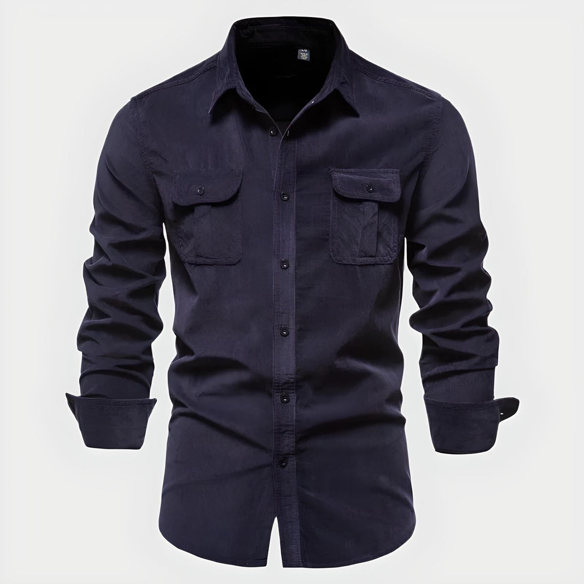 Men's Casual Button-Up Shirt Short-Sleeve Collared Relaxed Fit Everyday