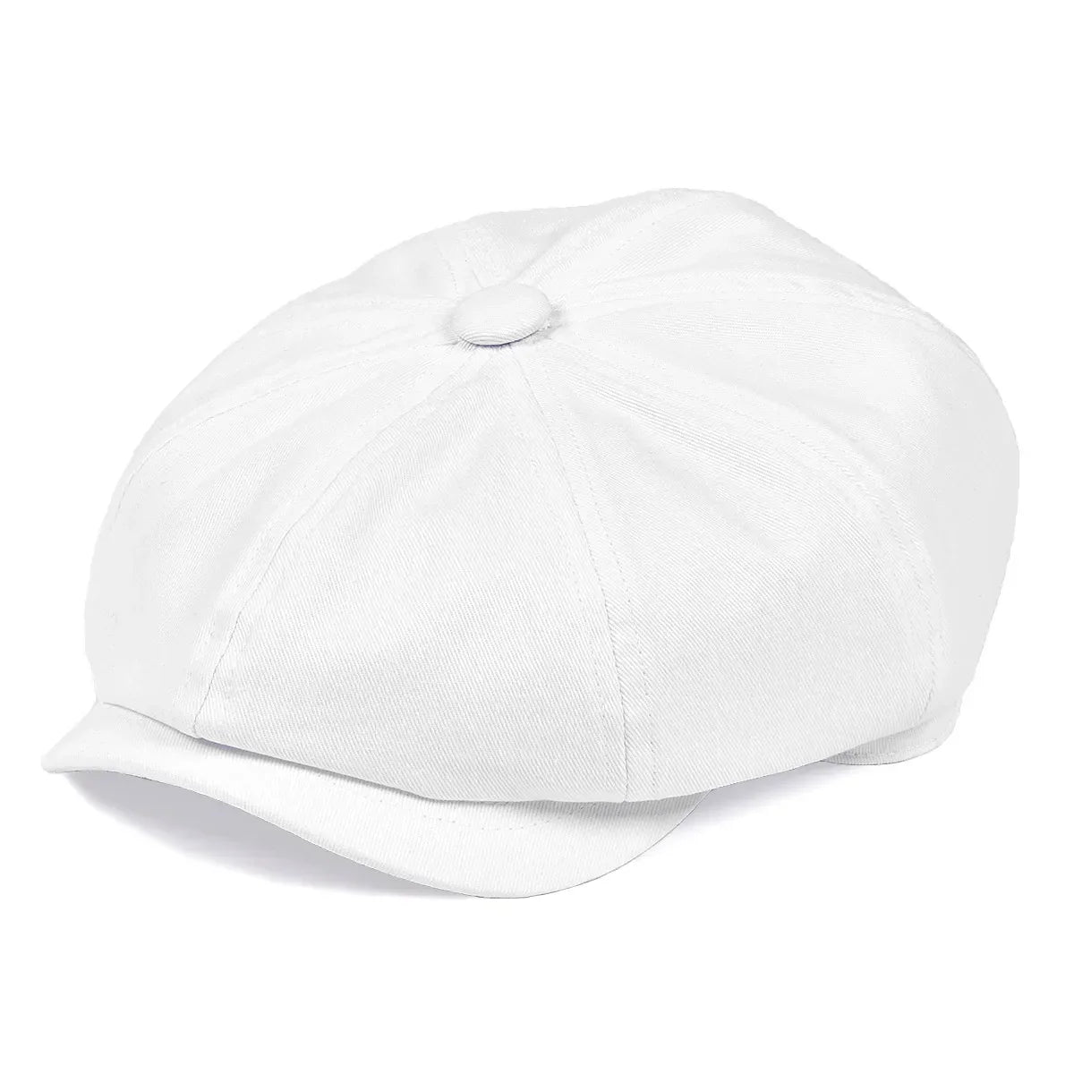 Men's Newsboy Cap Twill 8-Panel Flat Cap Baker Boy Classic Casual Everyday Vintage Outdoor Versatile Alfie