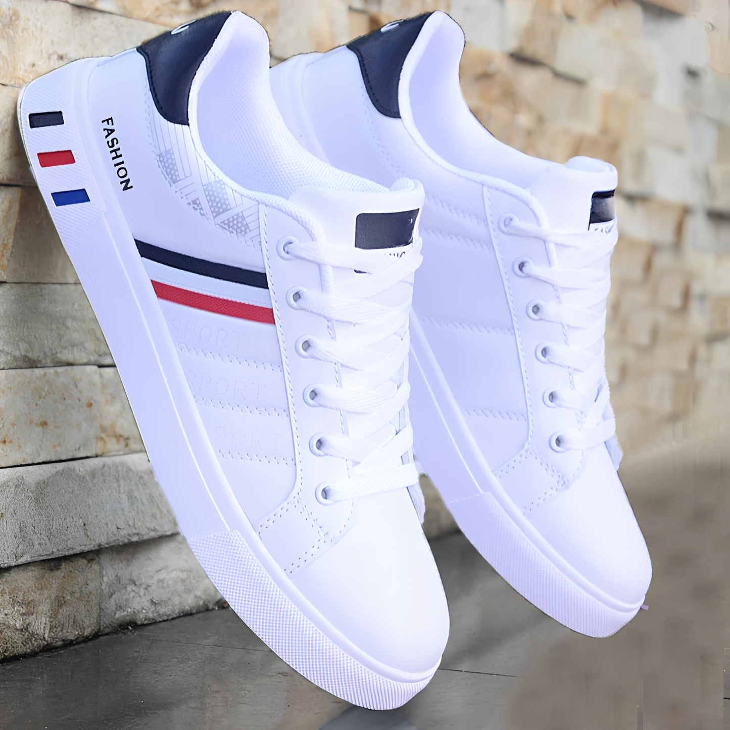 Men's Casual Shoes Sneakers Low-Top Lace-Up Trainers Everyday Walking Comfort Versatile Streetwear Trendy
