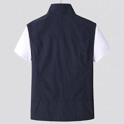 Men's Quick-Drying Vest Breathable Lightweight Activewear Outdoor Performance