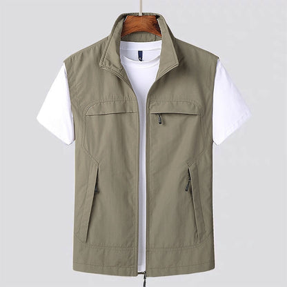 Men's Quick-Drying Vest Breathable Lightweight Activewear Outdoor Performance