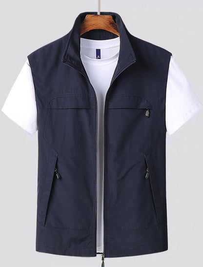 Men's Quick-Drying Vest Breathable Lightweight Activewear Outdoor Performance