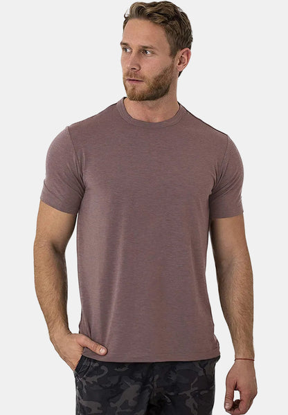 Men's Base Layer T-Shirt Quick-Dry Knit Slim Fit Crew Neck Casual Gym Sport Training Everyday Zander