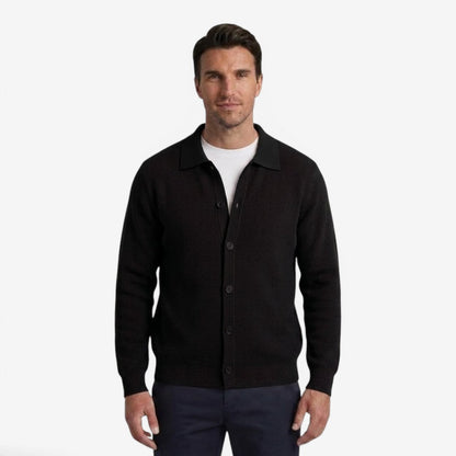 Men's Classic Slim Fit Cardigan Open Front Long Sleeve Casual Autumn Winter