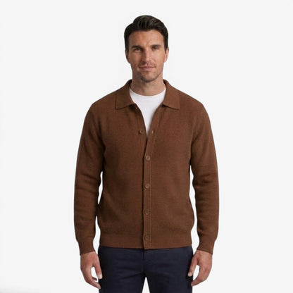 Men's Classic Slim Fit Cardigan Open Front Long Sleeve Casual Autumn Winter