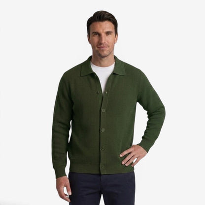 Men's Classic Slim Fit Cardigan Open Front Long Sleeve Casual Autumn Winter