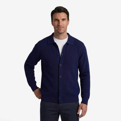 Men's Classic Slim Fit Cardigan Open Front Long Sleeve Casual Autumn Winter