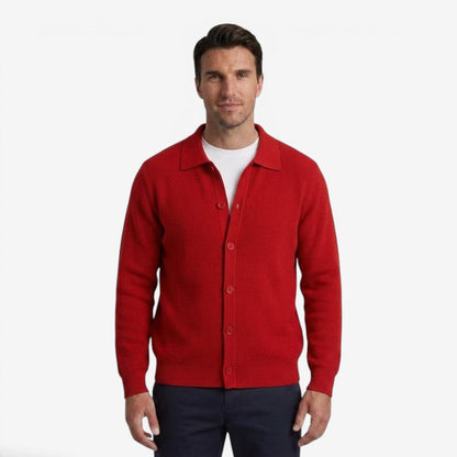 Men's Classic Slim Fit Cardigan Open Front Long Sleeve Casual Autumn Winter