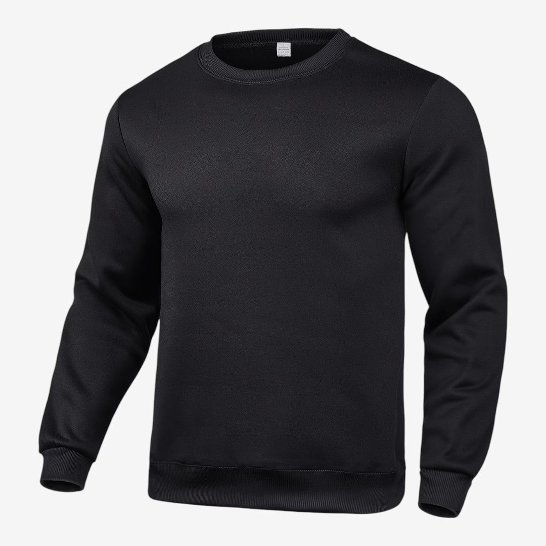 Men's Casual Sweatshirt Long Sleeve Crew Neck Everyday Style Relaxed Fit