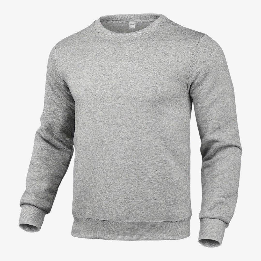 Men's Casual Sweatshirt Long Sleeve Crew Neck Everyday Style Relaxed Fit