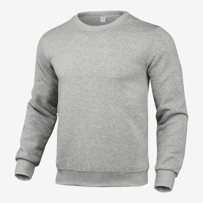 Men's Casual Sweatshirt Long Sleeve Crew Neck Everyday Style Relaxed Fit
