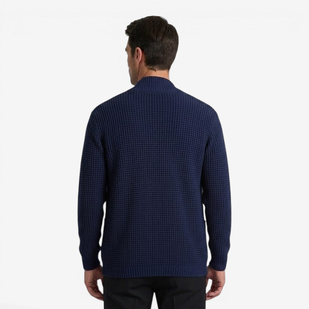 Men's Knit Cardigan Relaxed Fit Long Sleeve Open Front Casual Everyday Wear