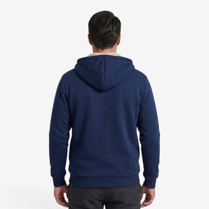 Men's Hooded Padded Jacket Warm Winter Style Casual Layering Outdoor