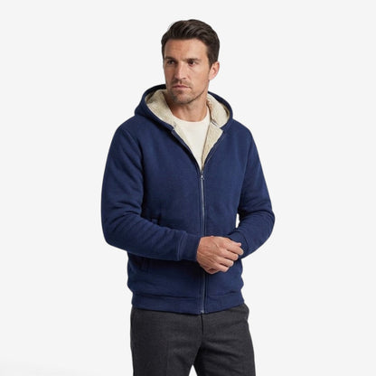 Men's Hooded Padded Jacket Warm Winter Style Casual Layering Outdoor
