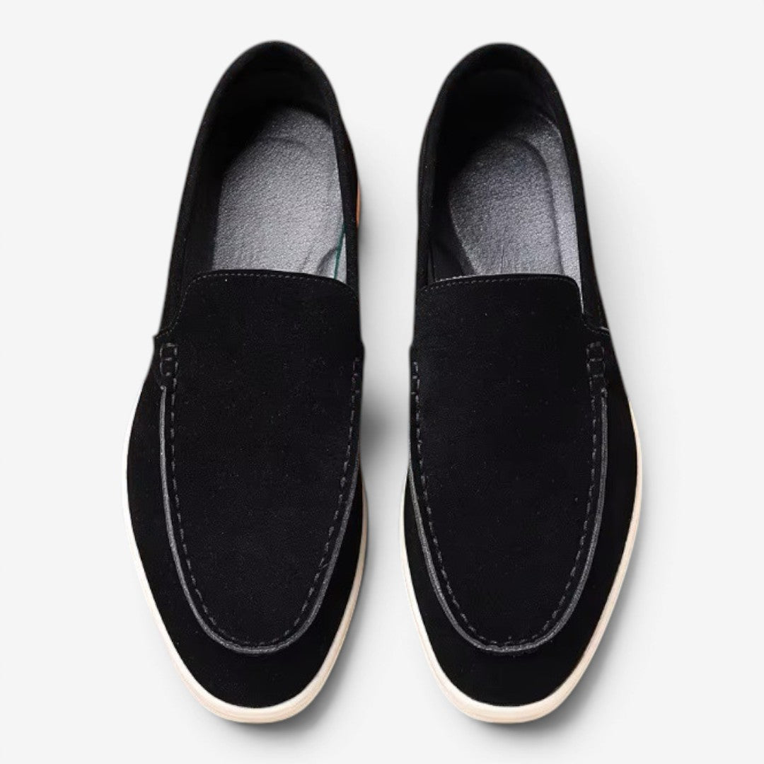 Men's Suede Loafers Slip-On Formal Elegant Stylish Summer Events
