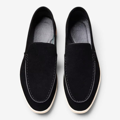 Men's Suede Loafers Slip-On Formal Elegant Stylish Summer Events