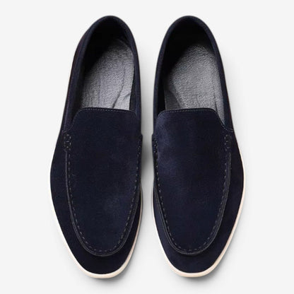 Men's Suede Loafers Slip-On Formal Elegant Stylish Summer Events
