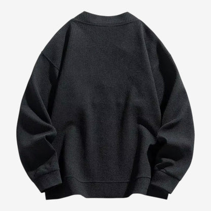 Men's Zip-Up Cardigan with Pockets Casual Knit Everyday Layering