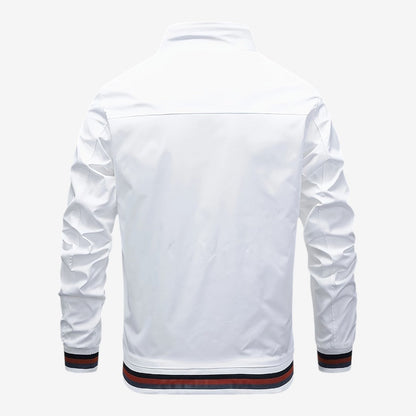 Men's Classic Bomber Jacket Regular Fit Windbreaker Casual Everyday Wear