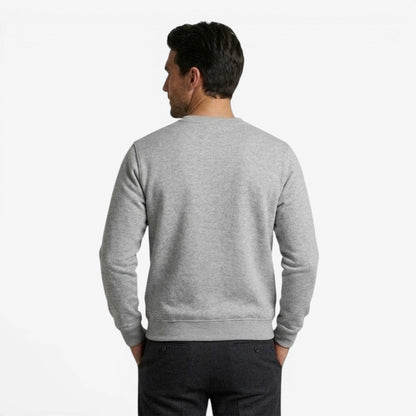 Men's Casual Sweatshirt Long Sleeve Crew Neck Everyday Style Relaxed Fit