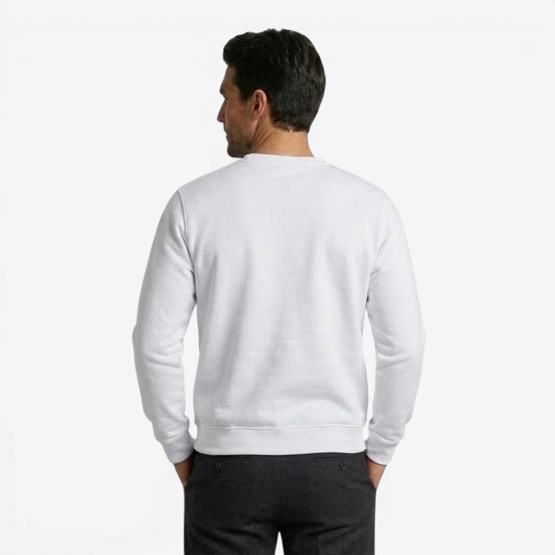 Men's Casual Sweatshirt Long Sleeve Crew Neck Everyday Style Relaxed Fit