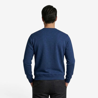 Men's Casual Sweatshirt Long Sleeve Crew Neck Everyday Style Relaxed Fit