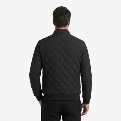 Men's Winter Bomber Jacket Slim Fit Fleece Lined Casual Outerwear