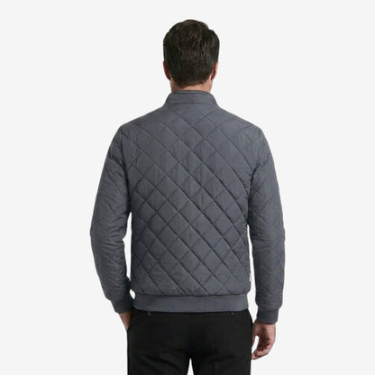 Men's Winter Bomber Jacket Slim Fit Fleece Lined Casual Outerwear