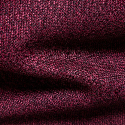 Men's Textured Knit Roll-Neck Jumper Relaxed Fit Long Sleeve Casual Everyday