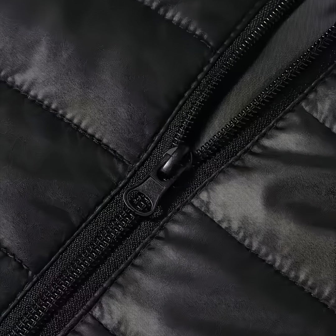 Men's Hooded Puffer Jacket Warm Casual Streetwear Everyday Layering