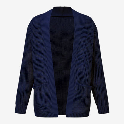 Men's Knit Cardigan Relaxed Fit Long Sleeve Open Front Casual Everyday Wear