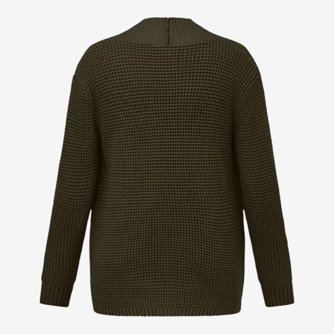 Men's Knit Cardigan Relaxed Fit Long Sleeve Open Front Casual Everyday Wear