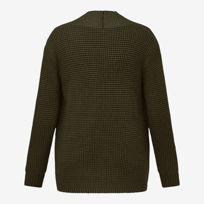 Men's Knit Cardigan Relaxed Fit Long Sleeve Open Front Casual Everyday Wear