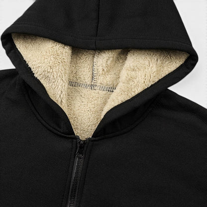 Men's Hooded Padded Jacket Warm Winter Style Casual Layering Outdoor